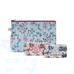 French Rococo soap and pouch set